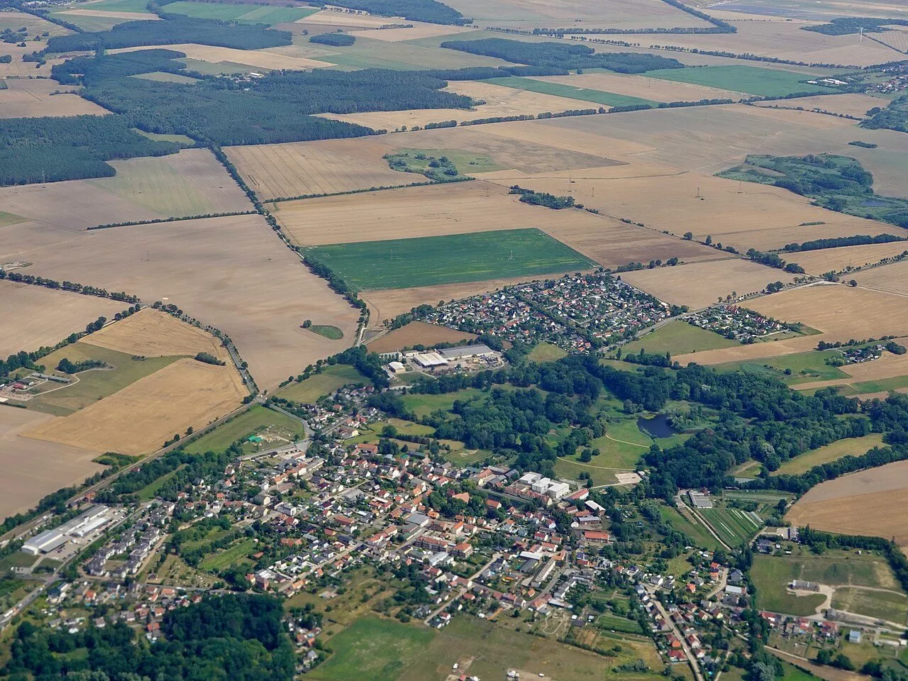 Blumberg Luftbild | Immobilienmakler Blumberg - Wüstenrot Immobilien