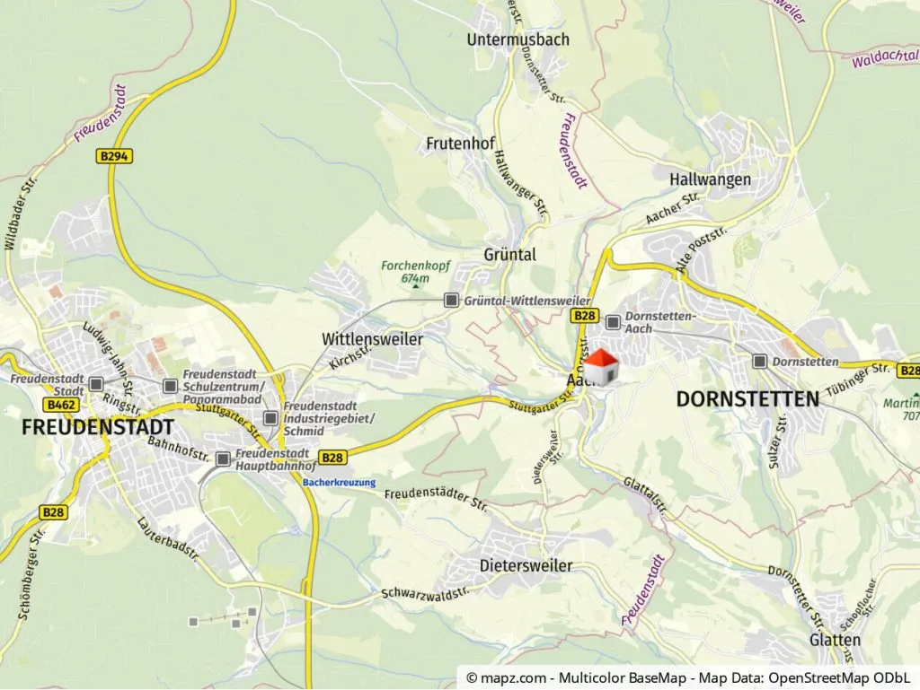 Immobilienangebot - Dornstetten / Aach - Alle - EFH Dornstetten Aach