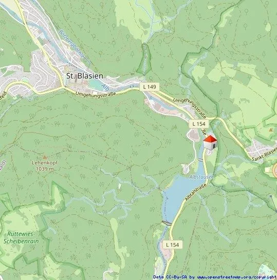 Immobilienangebot - Sankt Blasien - Grundstücke - Sorry...leider reserviert. Ein besonderes Plätzle im Schwarzwald. Zwei Flurstücke mit 5.277 m².