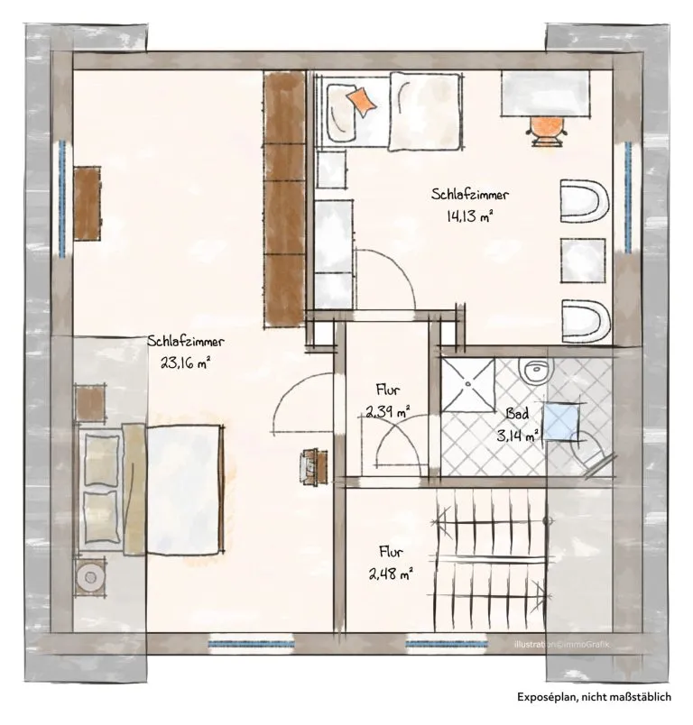 Immobilienangebot - Blumberg / Fützen - Alle - Sorry...leider reserviert. Diese Wohnidylle wird Ihr neues Zuhause. 3 Zimmer auf 97 m².