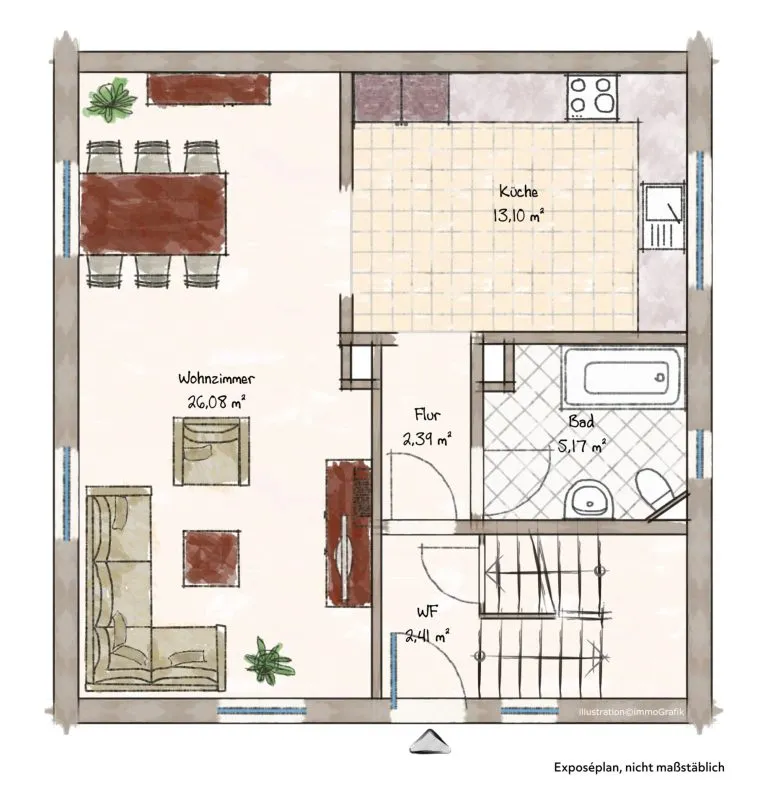 Immobilienangebot - Blumberg / Fützen - Alle - Sorry...leider reserviert. Diese Wohnidylle wird Ihr neues Zuhause. 3 Zimmer auf 97 m².